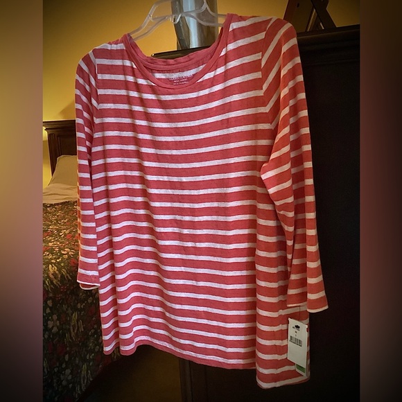 NWT MAJESTIC Filatures Linen Tee. Sz 3 - Picture 8 of 12